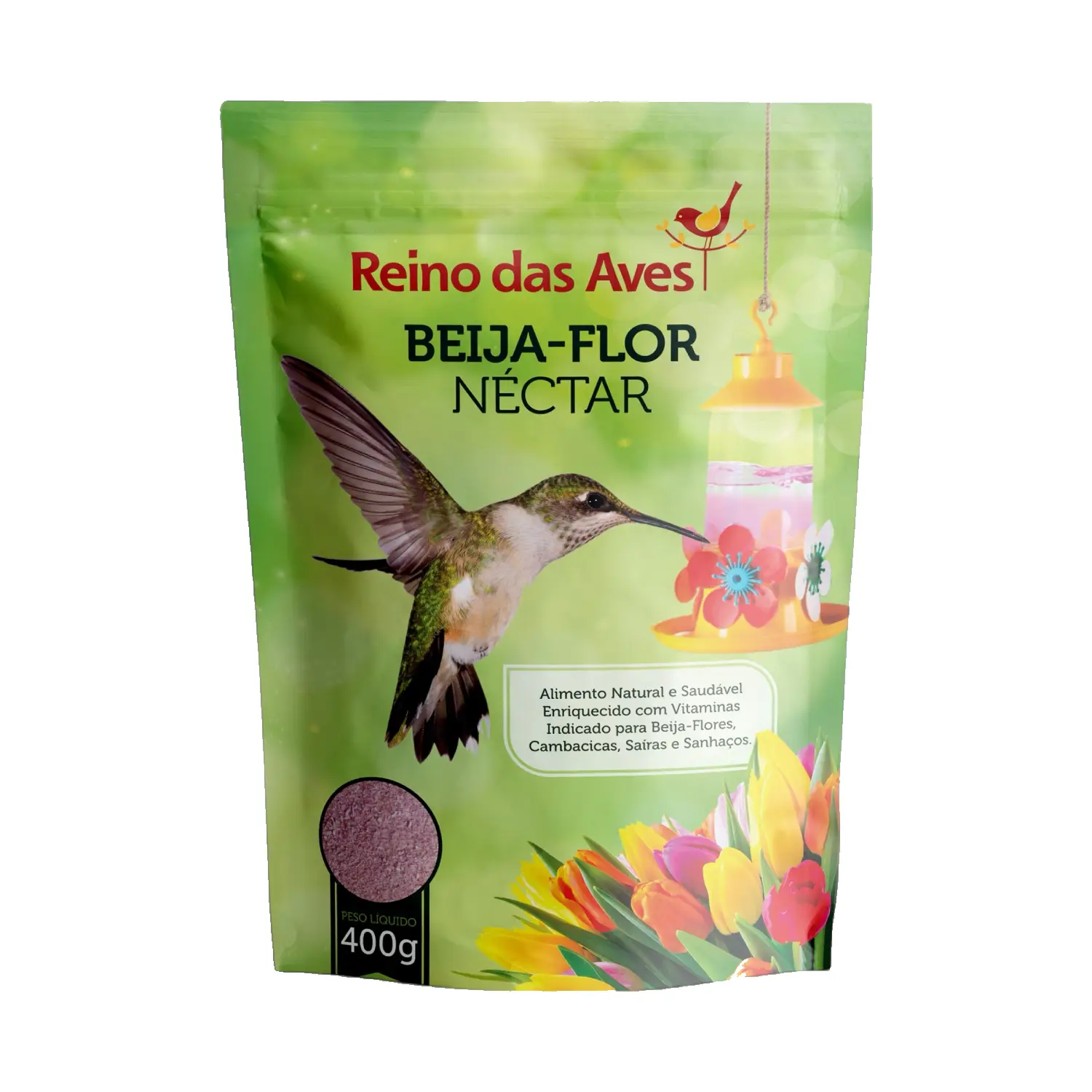 Refil Néctar para Beija-Flor Reino das Aves